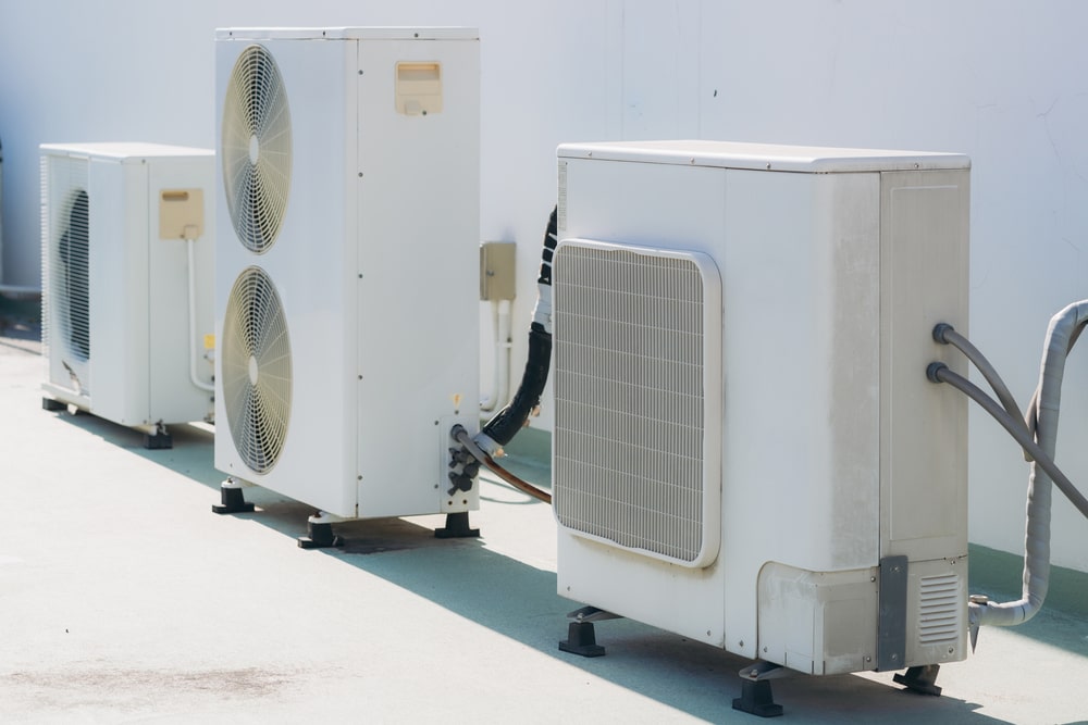 air conditioning system outdoor units